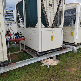 Central air conditioning host and pipeline