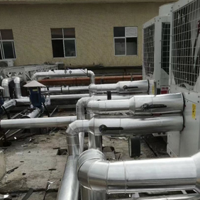 Central air conditioning host and pipeline