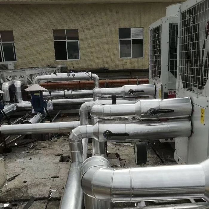 Central air conditioning host and pipeline